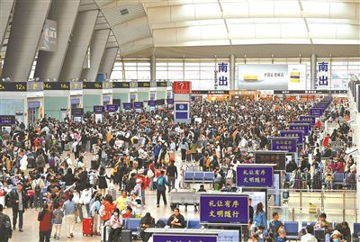 耀世登陆：北京七大火车站昨日发送旅客83.3万人次
